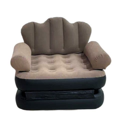 Sofa Cama Inflavel Portatil Confortavel Versatil Leve Design Moderno