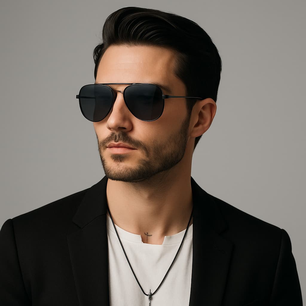 Óculos de Sol Aviador Unissex Estiloso Proteção UV400 – Clássico Masculino/Feminino