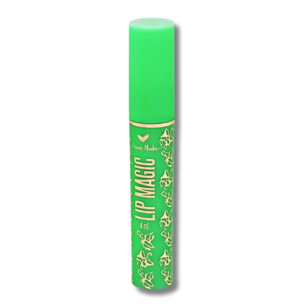 Batom Líquido Lip Magic Verde Amar Make 60056