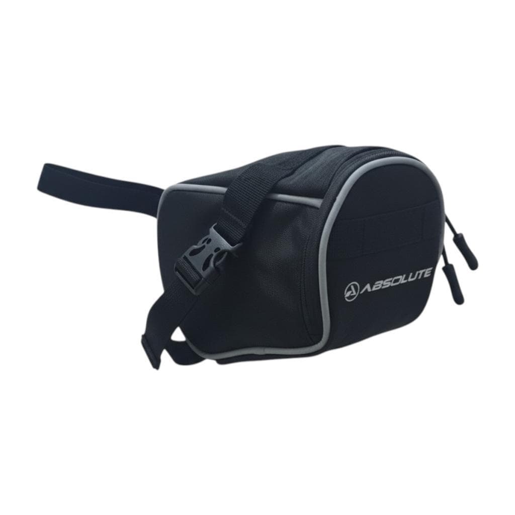 Bolsa de Selim Absolute 1L Preta Bike Ciclismo Compacta