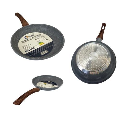 Frigideira Antiaderente Cerâmica 24cm Alta Durabilidade Cozinha Saudável Resistente
