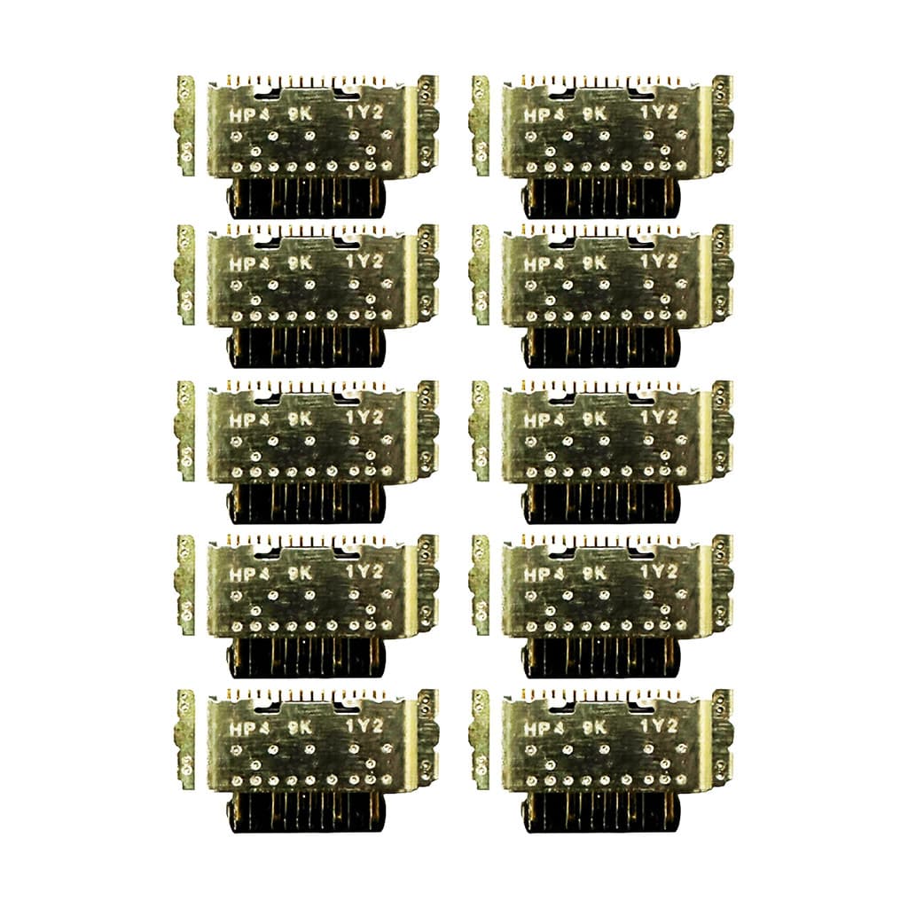 Kit Com 10 Conectores De Carga Para Xiaomi Note 13