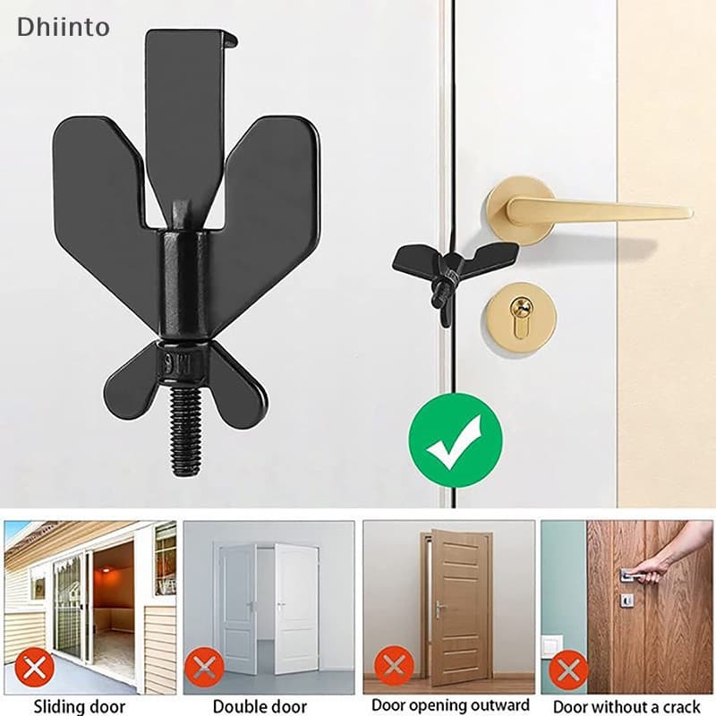 Segurança da Fechadura da Porta de Viagem |     Dispositivo de Bloqueio para Laptop de Alta Resistência, Hotel e Casa