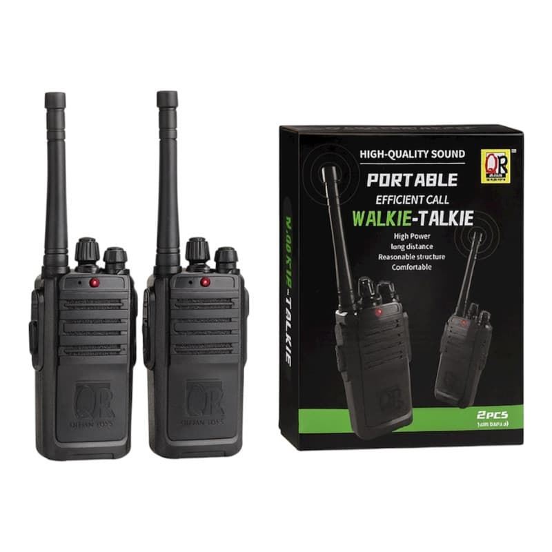 Par De Walkie Talkie Infantil Brinquedo Portátil Com Som