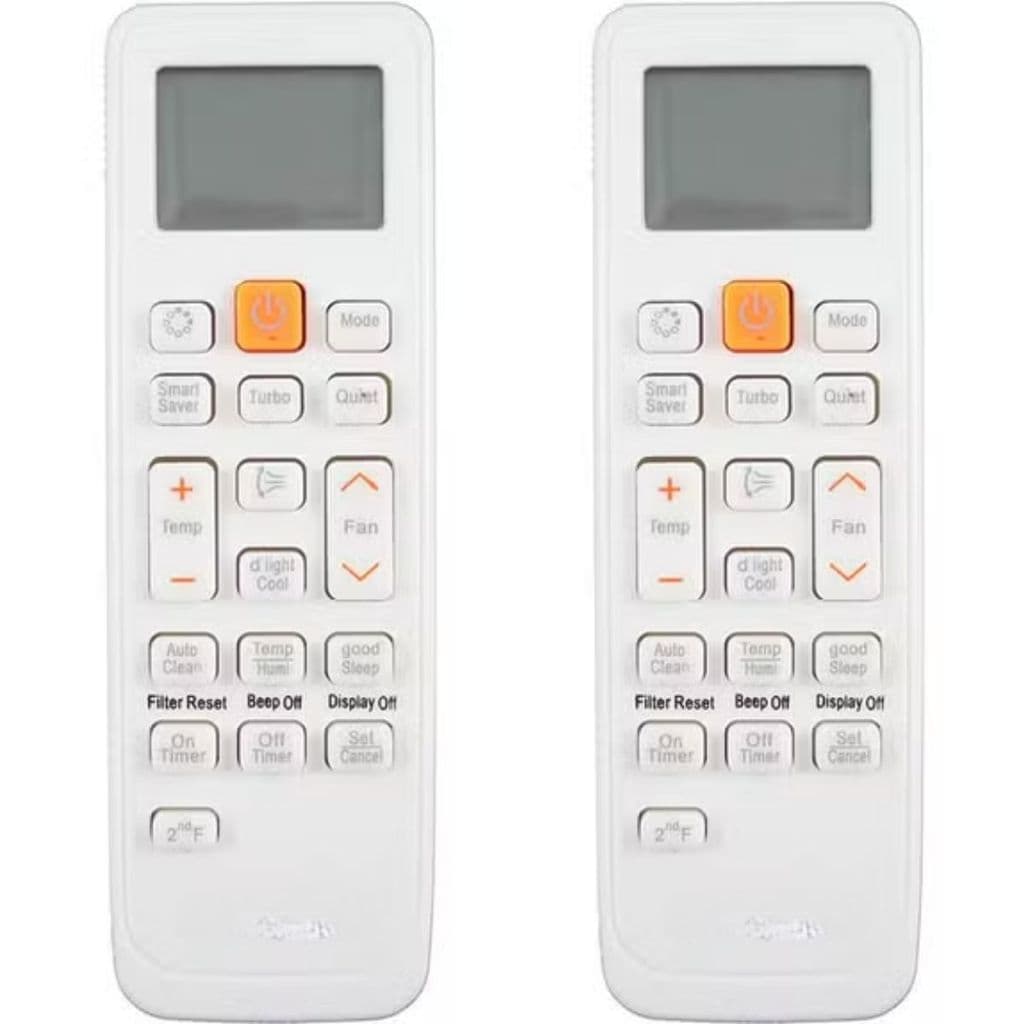 2x Controle Compatível Com Ar Condicionado Samsung Split