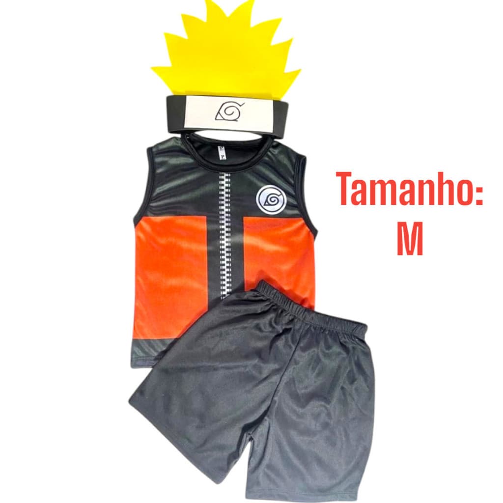 Fantasia Infantil Masculina Naruto Shippuden Carnaval