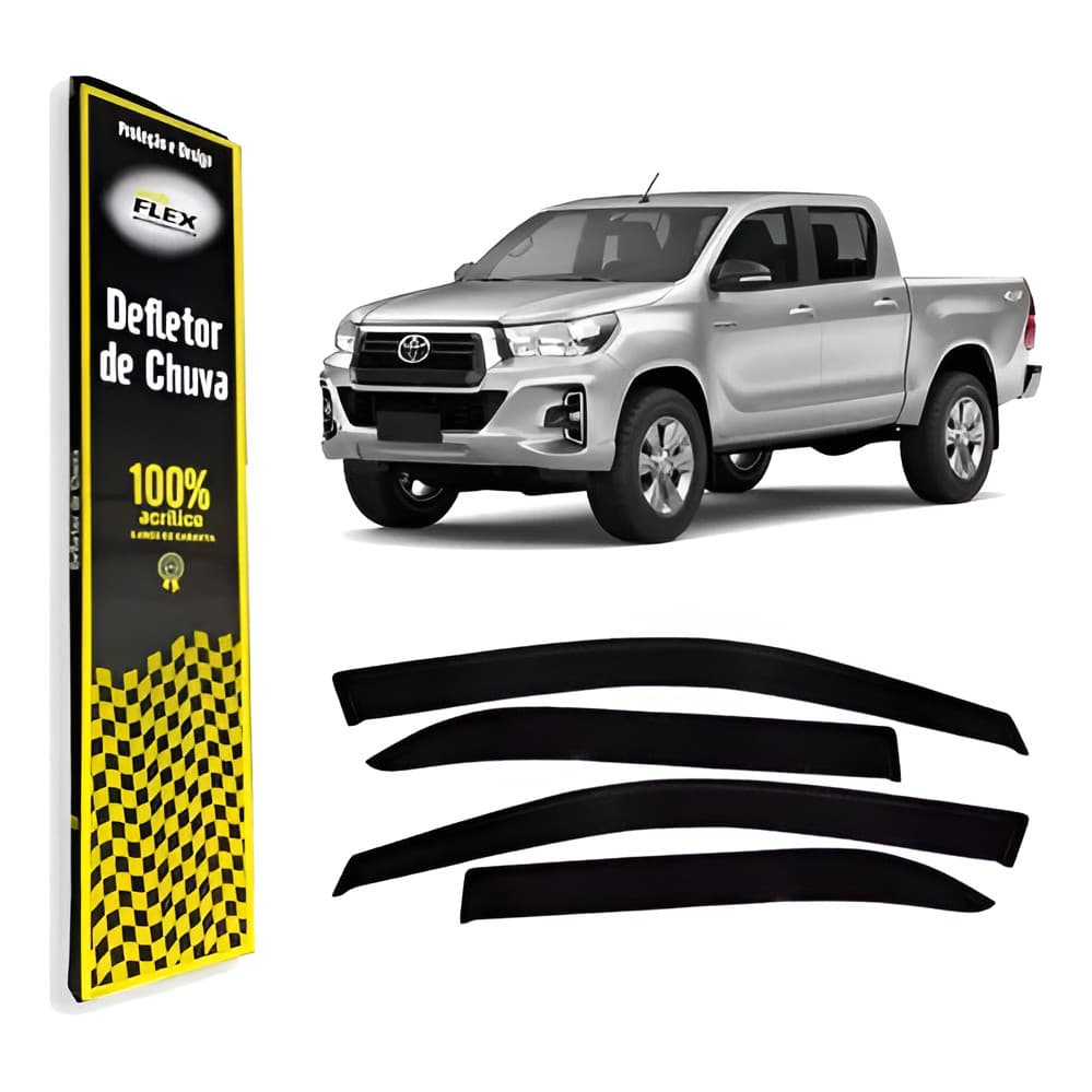 Calha De Chuva Hilux 16/2021 4p