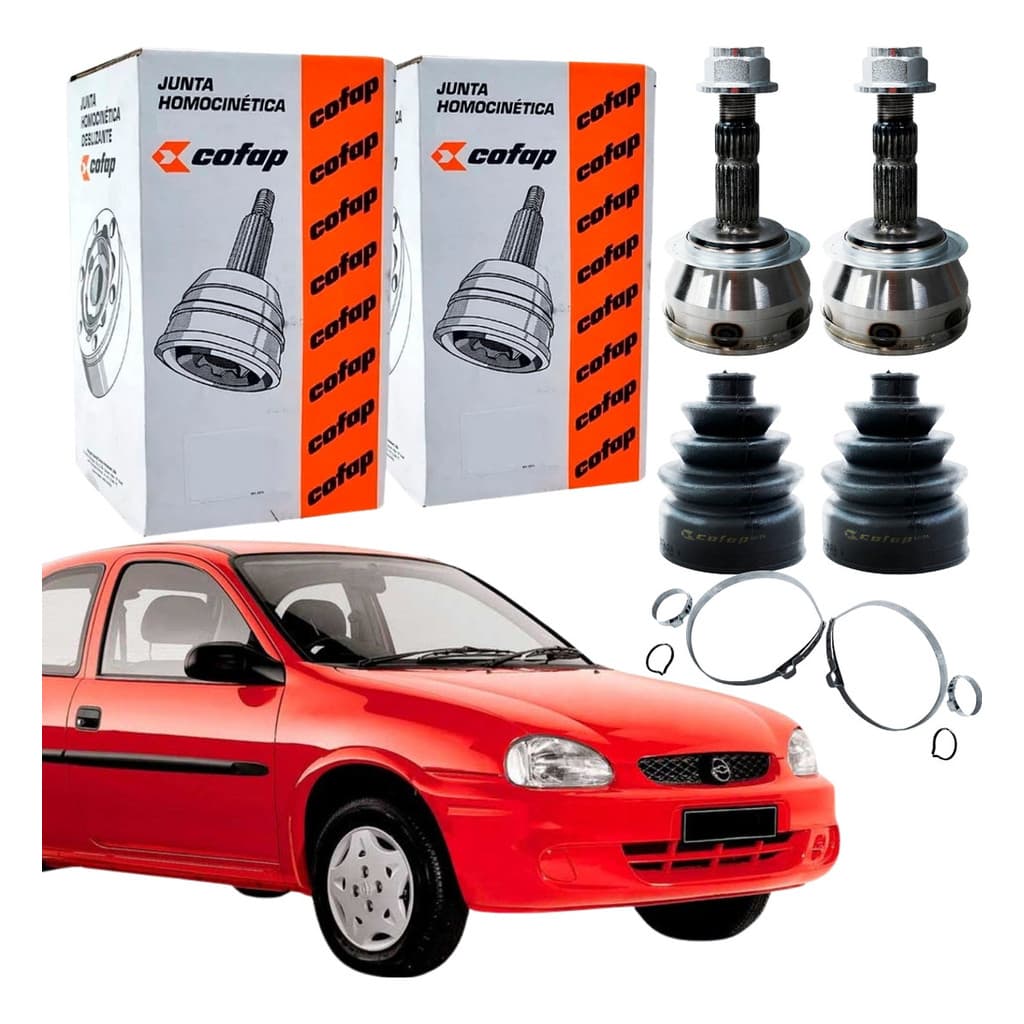 Par Junta Homocinética Fixa Corsa Classic 2011 Cofap