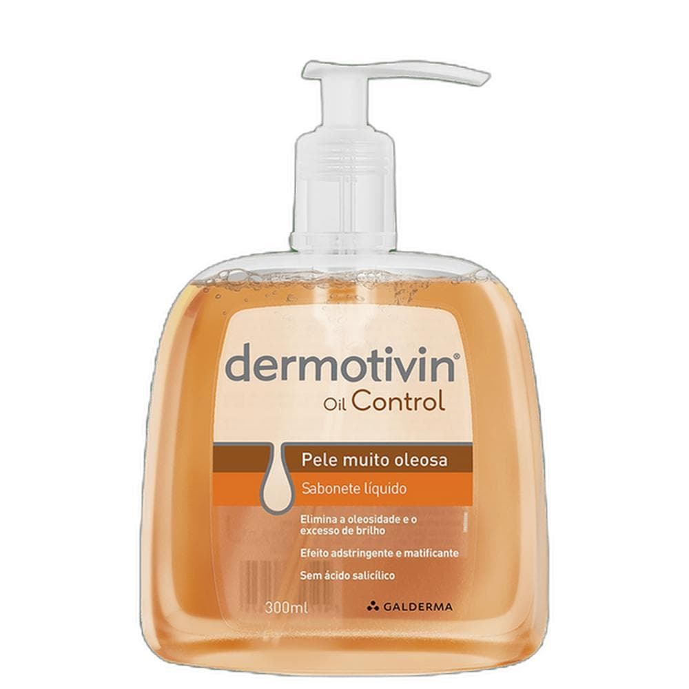 Dermotivin Oil Control - Sabonete Líquido Facial 300ml