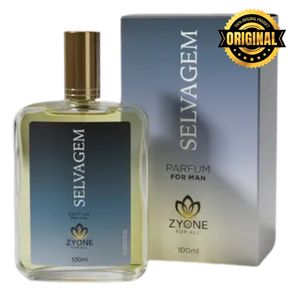 Selvagem Zyone Cosméticos Feminino Parfum 100ml Alta Fixação 25% Essência Premium