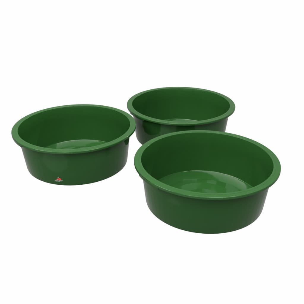 Bacias KIT 10 de 15 Litros - Lavanderia e Cozinha Facilite suas Tarefas