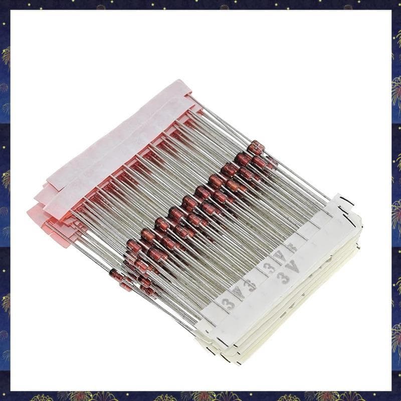 Kit Sortido De Diodo Zener , 250 Peças , 1W , 3V-33V , 25 Valores , Conjunto De Sortimento , Componente Eletrônico , DIY