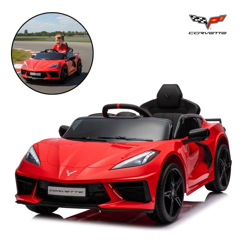 MINI CARRO ELETRICO INFANTIL 12V CORVETTE C8 BW431