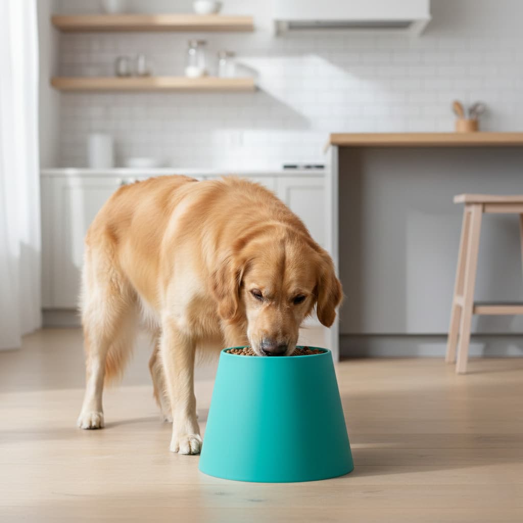 Comedouro e Bebedouro Pet Alto 23cm para Cachorro - Pet Games