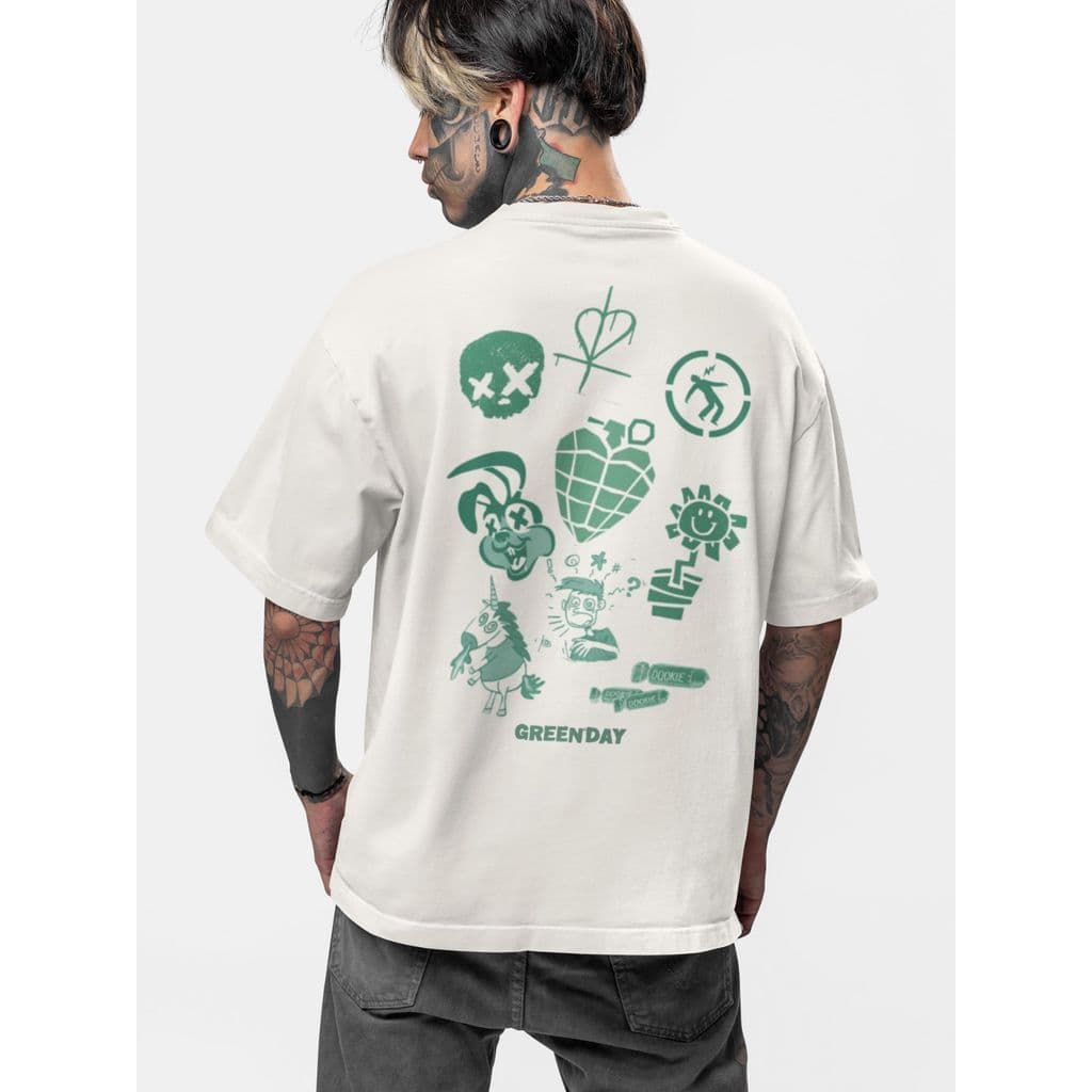Camiseta Unissex Green Day Álbuns