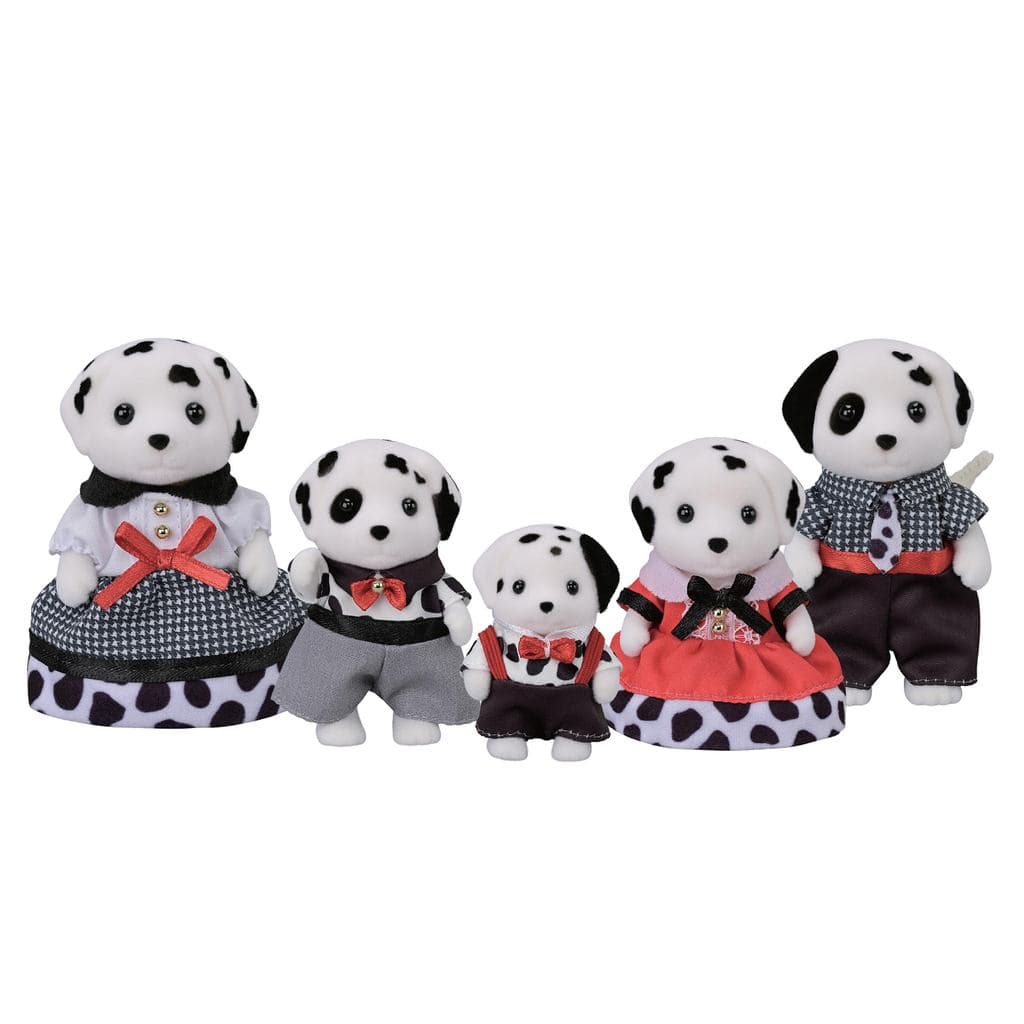 Bonecas Sylvanian Families [Família Dálmata] C-79 com Certificação ST Mark, para crianças a partir de 3 anos, Casa de B