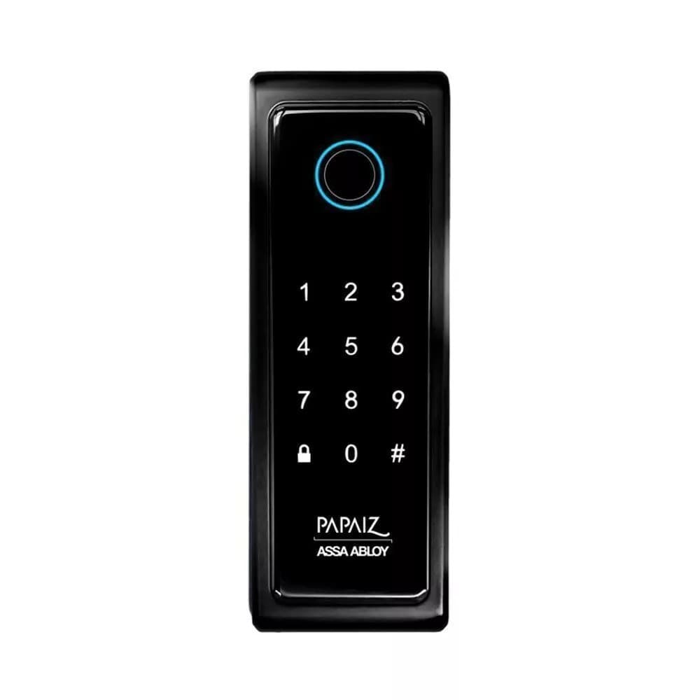 Fechadura digital com biometria de sobrepor Smart lock - SL140B Papaiz