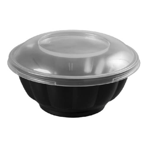 Pote Yakisoba Go925 C/tampa 1000 Mls 20unid Freezer Micro Transparente