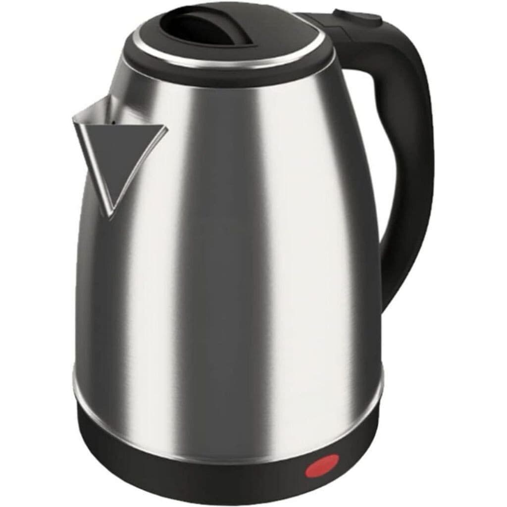 Chaleira Jarra Elétrica 110V 2 Litros 1000W Inox Prateada