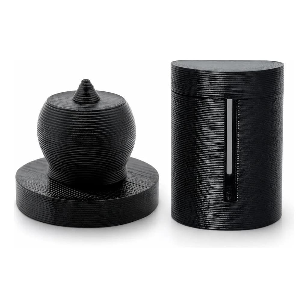 Fixador Pino Click Kit 100 Unidades para Letreiro Letras 3D Placas e Logos Montagem Rápida Preto