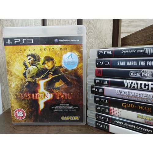 Jogo Resident Evil 5 Gold Edition Original Ps3 - M Física