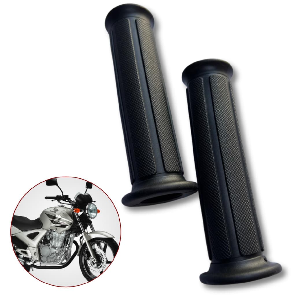 Par Punho De Manopla Moto Luva CBX 200 TWISTER 08 CB 300