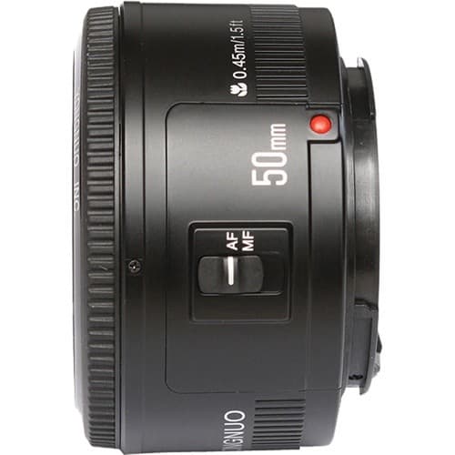 LENTE  YN 50MM F/1.8 YONGNUO PARA CANON EF Novo e original