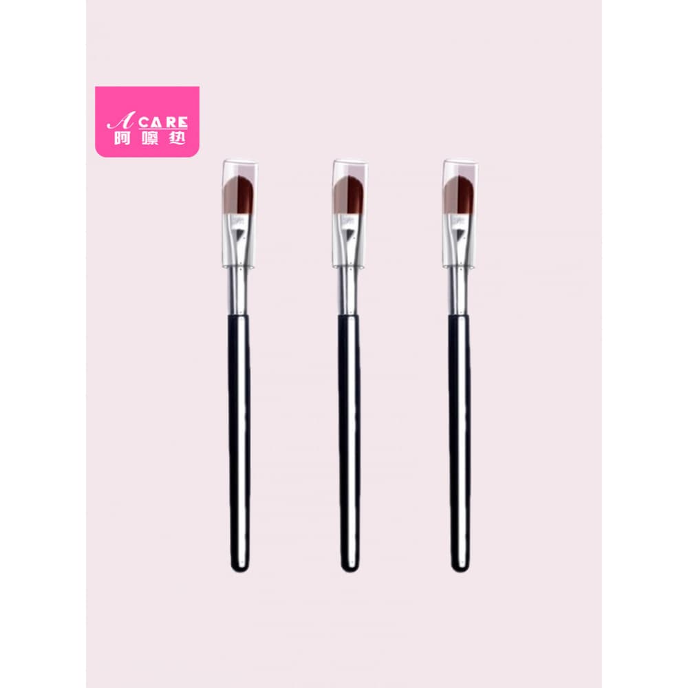 Pincel labial FB1sq801-Mini batom transparente com tampa batom pincel de maquiagem portátil novo estilo trabalhador de m