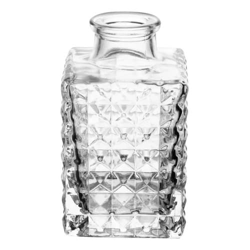 Kit 2 Vaso Decorativo 9cm Vidro Flores Solitário Resistente Lyor