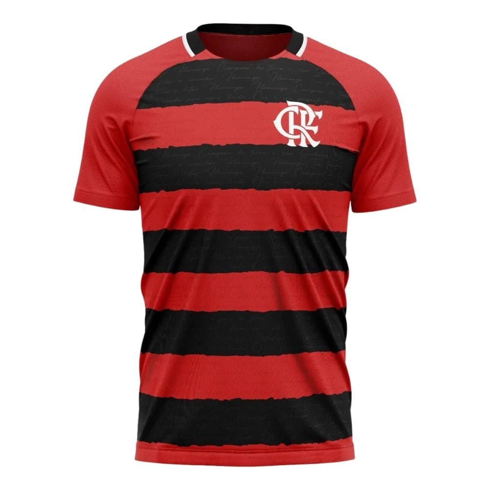 Camiseta Flamengo Manto Raglan86 Masculina