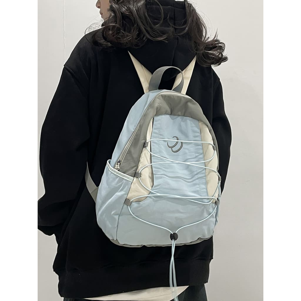 Mochila feminina ins nicho mochila masculina leve esportes saco de viagem estudante universitário mochila à prova dwater