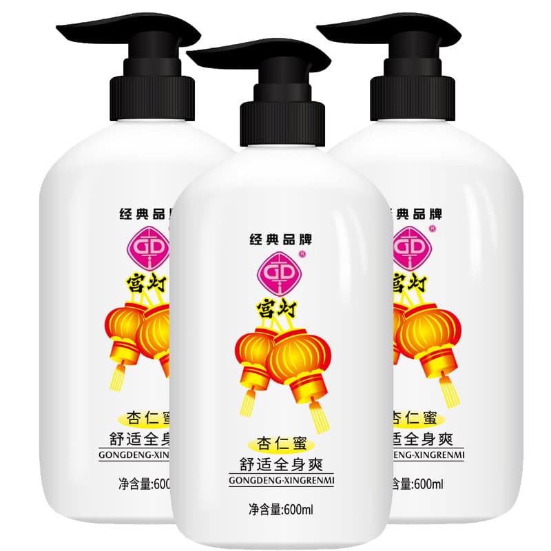 3 garrafas palácio lanterna amêndoa mel 600ml creme facial hidratante não gorduroso loção corporal loção corporal loção