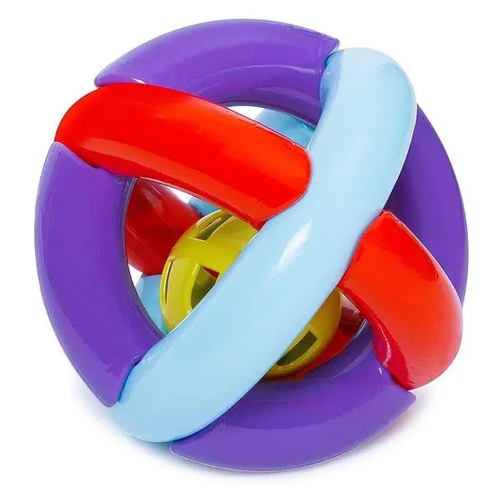 Bola Maluquinha com Chocalho Sortida - 270 - Mercotoys