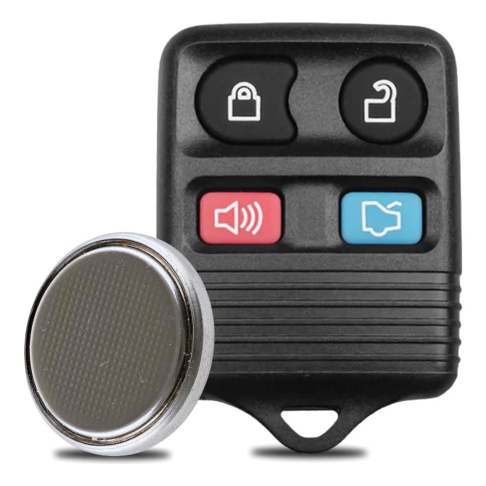 Carcaça Controle Remoto Ford Fiesta Ka 4 Botões