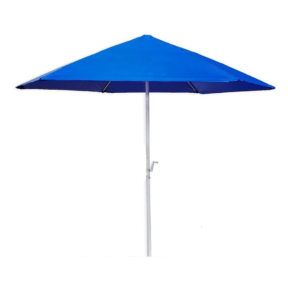Guarda Sol Sodramar Ombrelone 2,70m Praia Jardim Piscina Cor Azul Royal