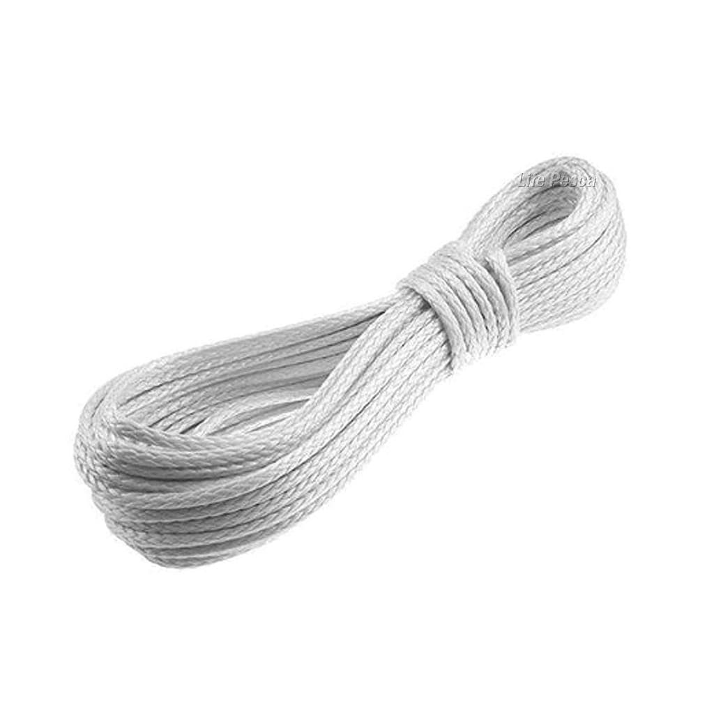 Corda de Retinida Branca Flutuante 8mm - 20 Metros