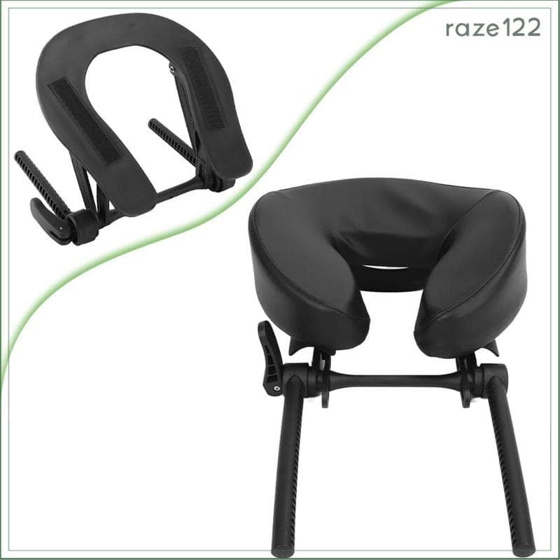 [Raze122] Suporte Facial Para Mesa De Massagem , Travesseiro De Encosto De Cabeça Ajustável , Almofada Escritório , Cama