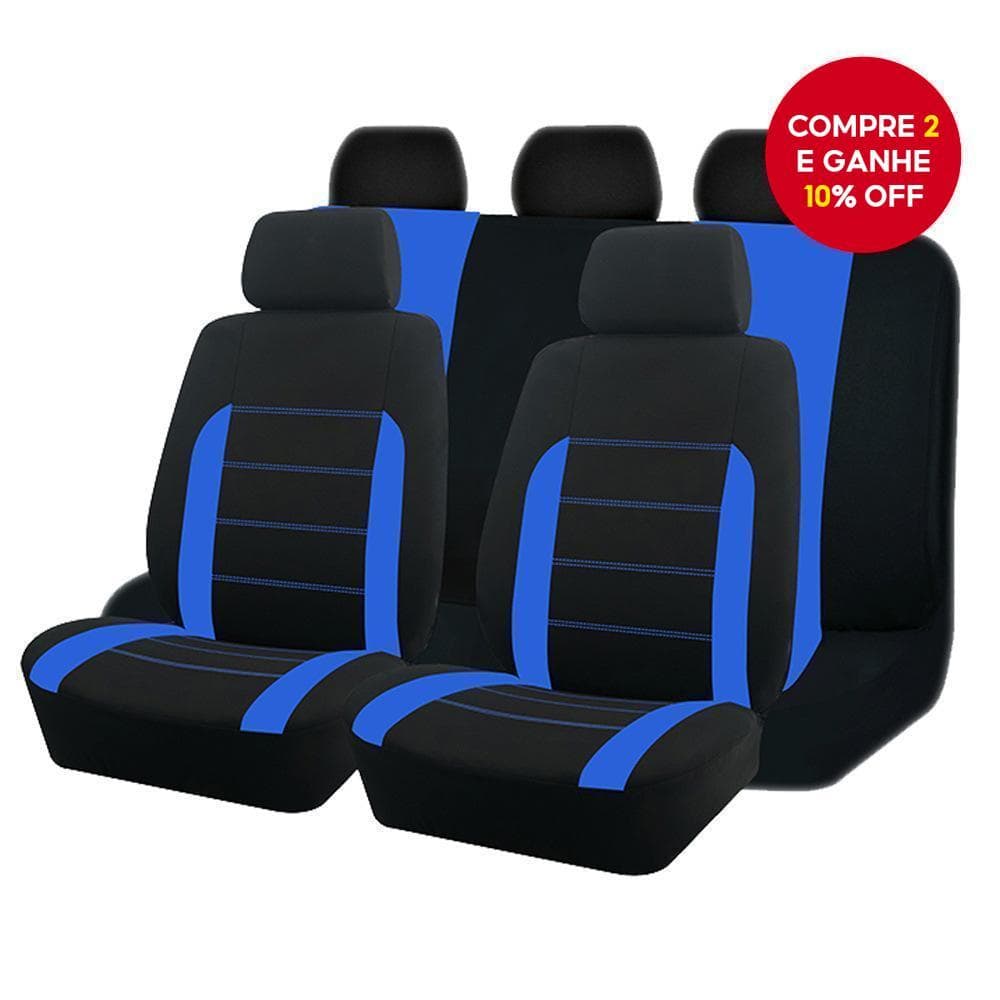 Capa de assento de carro universal Novo estilo Simples e elegante Capa de assento de carro, dissipação de calor respiráv