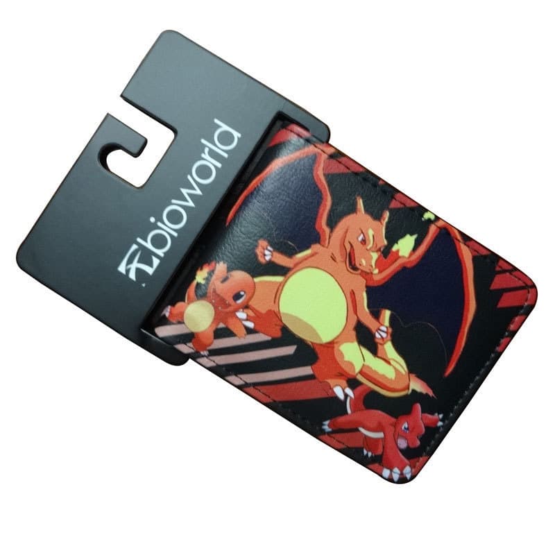Carteira masculina MKVL Carteira masculina porta cartão Pokémon Pokémon Carteira de presente de aniversário