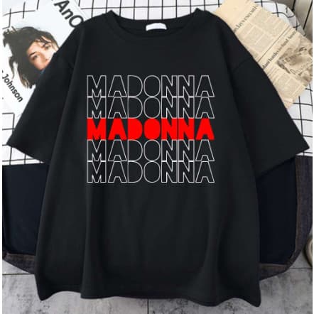 Camiseta Madonna Rainha Turnê  Pop Aesthetic Unissex