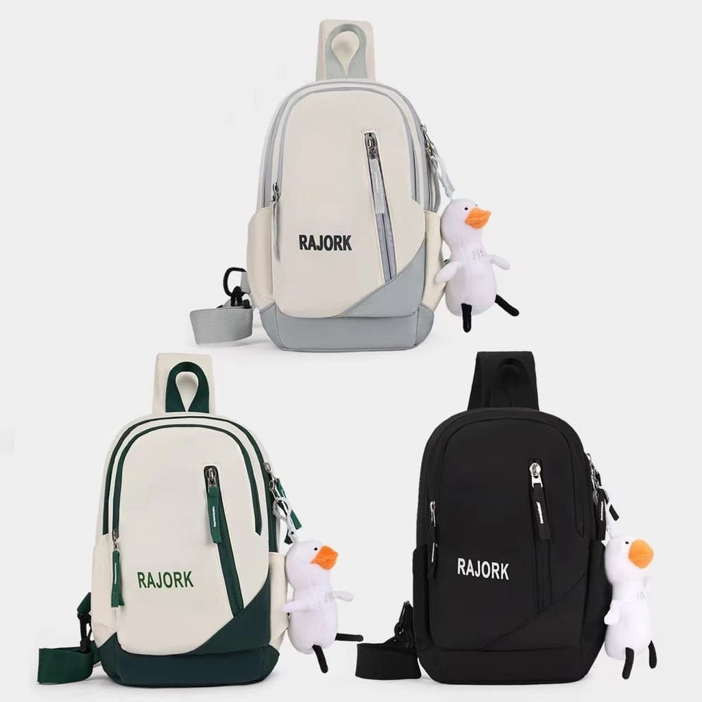 Bolsa de ombro impermeável multifuncional de grande capacidade unissex com bolso frontal, bolsa esportiva casualisabella