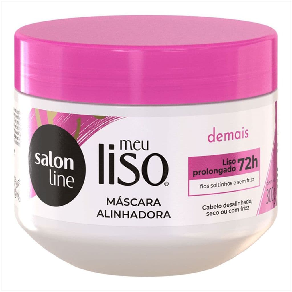 Salon Line Meu Liso de Mais Máscara Condicionante 300g