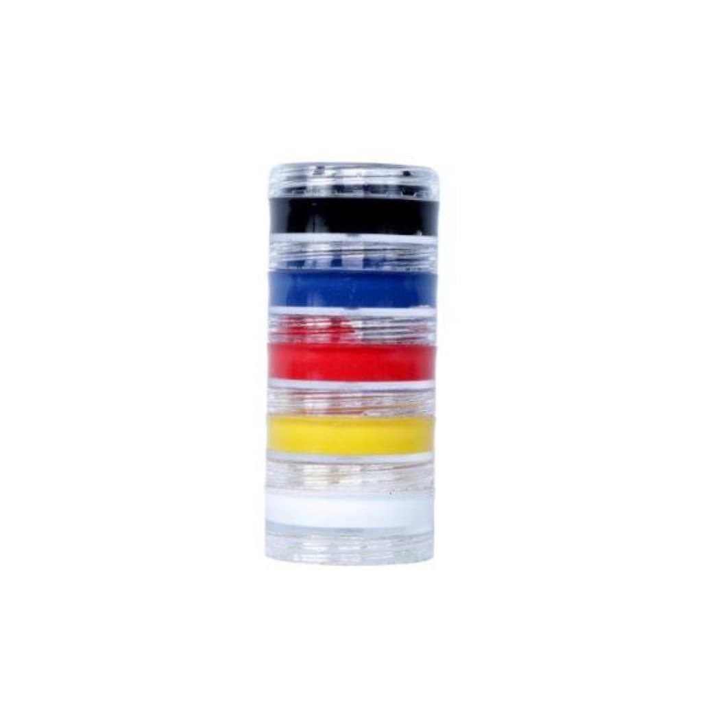 Tinta Facial Cremosa Kit 5 Cores Maquiagem Artistica Lary