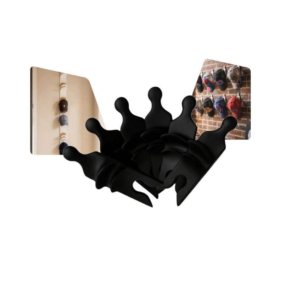 Suporte De Bonés Parede Porta Bonés Compacto e Funcional Organizador Para Quarto Closet e Hall