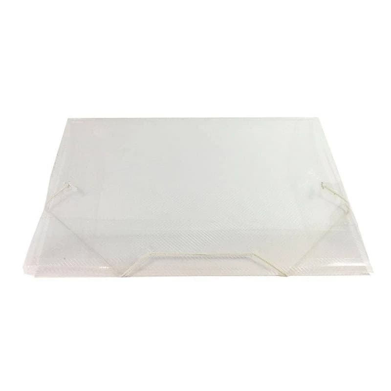PASTA MINI ABA ELÁSTICA A5 CRISTAL - DAC