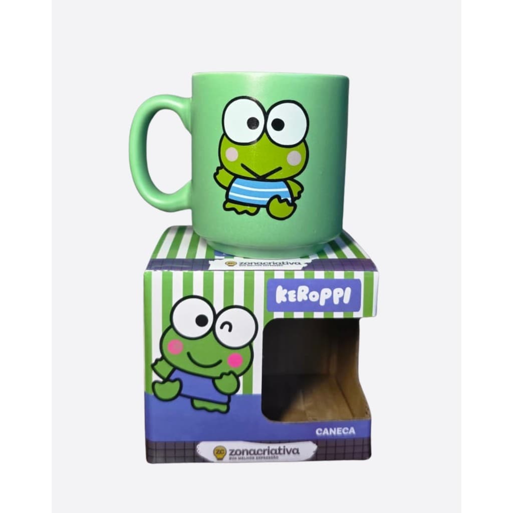 Caneca Mini Tina Cerâmica 100ml Keroppi