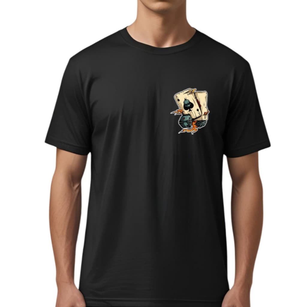Camiseta Cartas e Dados