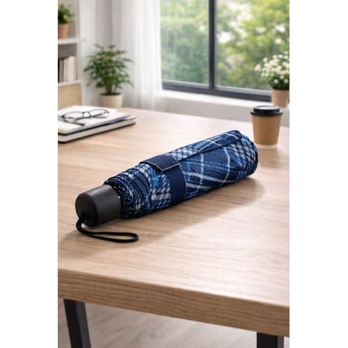 Guarda Chuva Portatil Com Estampa Dobravel Resistente Compacto Protecao Chuva Sol