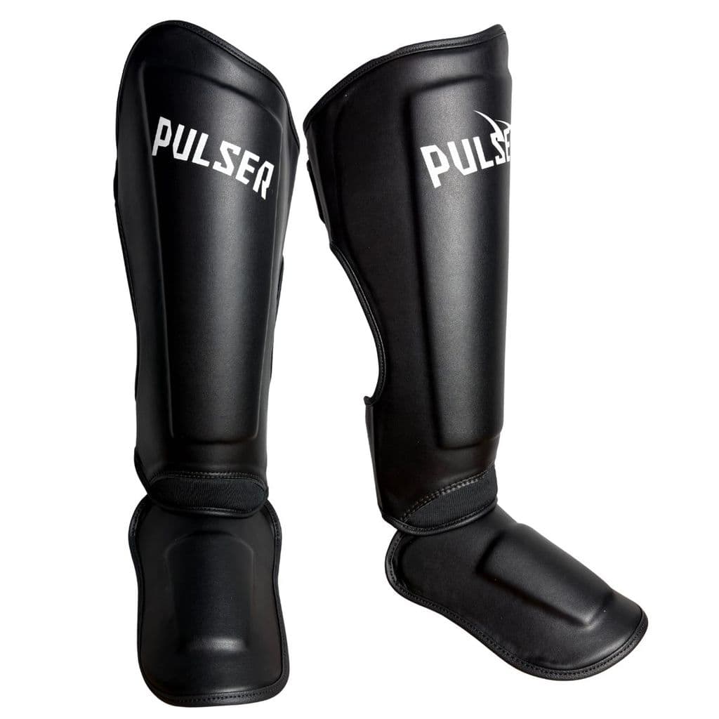 Caneleira Pulser Super Proteção 30mm Protetor Canela Muay Thai Kickboxing