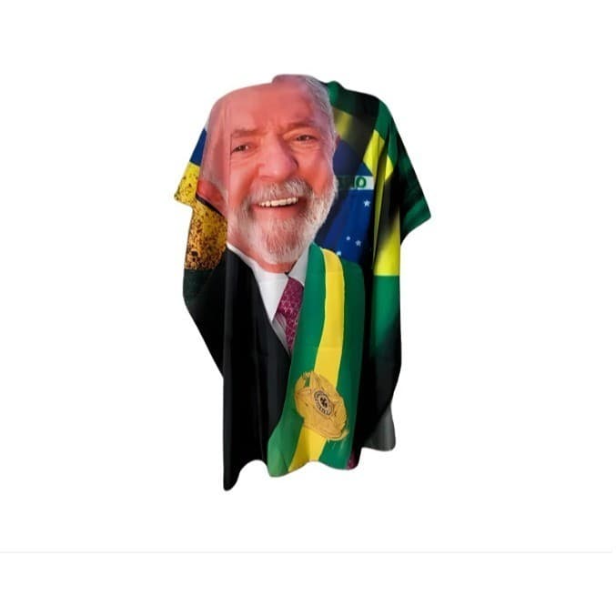 Capa De Corte Para Barbeiro microfibra  Personalizada